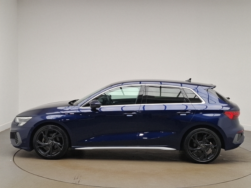 Audi A3 30 Tfsi S Line S Tronic DA23ZTE Blue #4