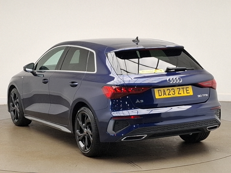 Audi A3 30 Tfsi S Line S Tronic DA23ZTE Blue #2