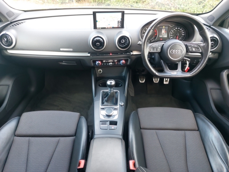 Audi A3 2.0 Tfsi S Line AJ66WRX Black #3