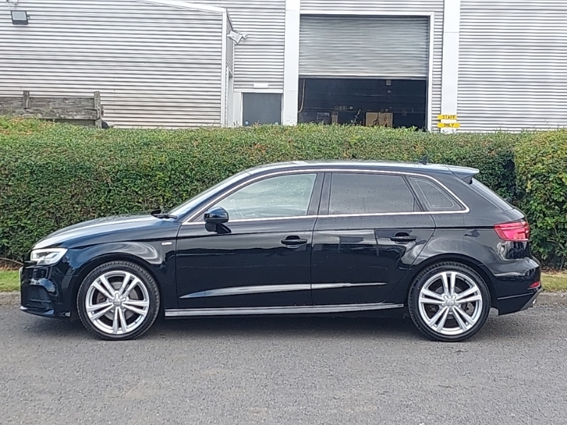 Audi A3 2.0 Tfsi S Line AJ66WRX Black #4