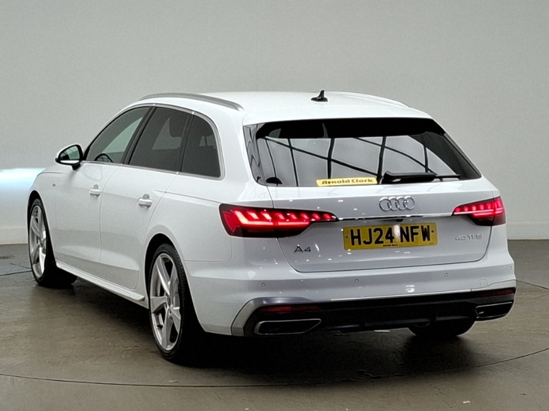 Audi A4 40 Tfsi 204 S Line S Tronic White #2