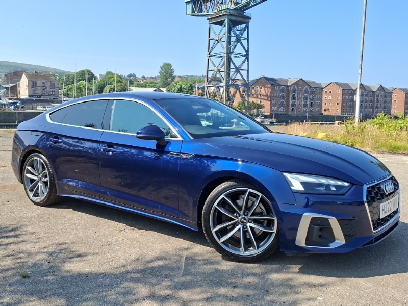 Audi A5 3.0 S5 Sportback Tdi Blue #7