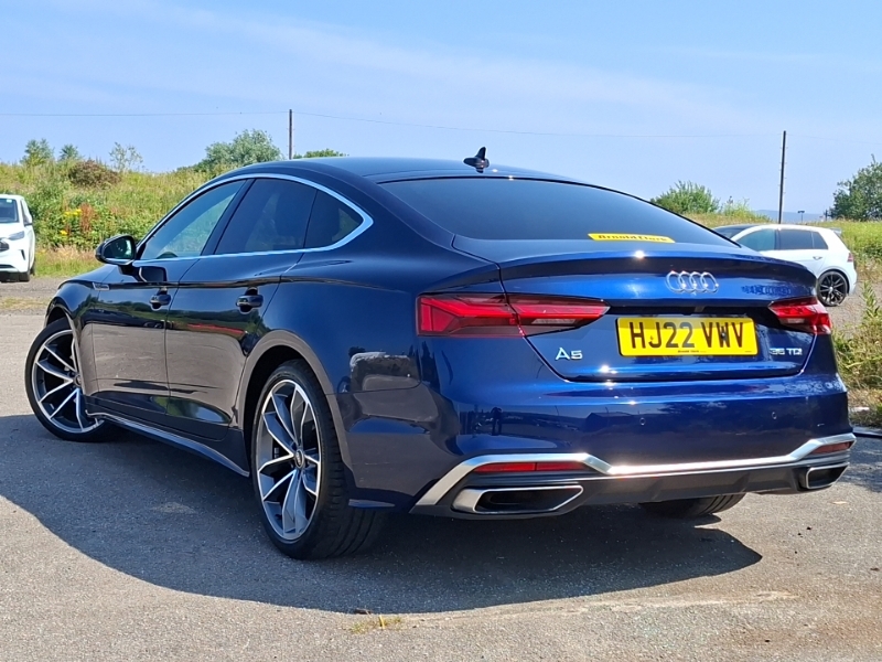 Audi A5 35 Tdi S Line S Tronic Blue #2