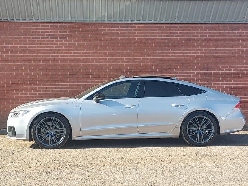 Audi A7 50 Tfsi E 17.9Kwh Quattro Vorsprung S Tronic Silver #4
