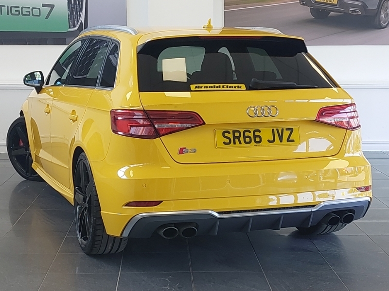 Audi S3 Tfsi Quattro S Tronic SR66JVZ Yellow #2