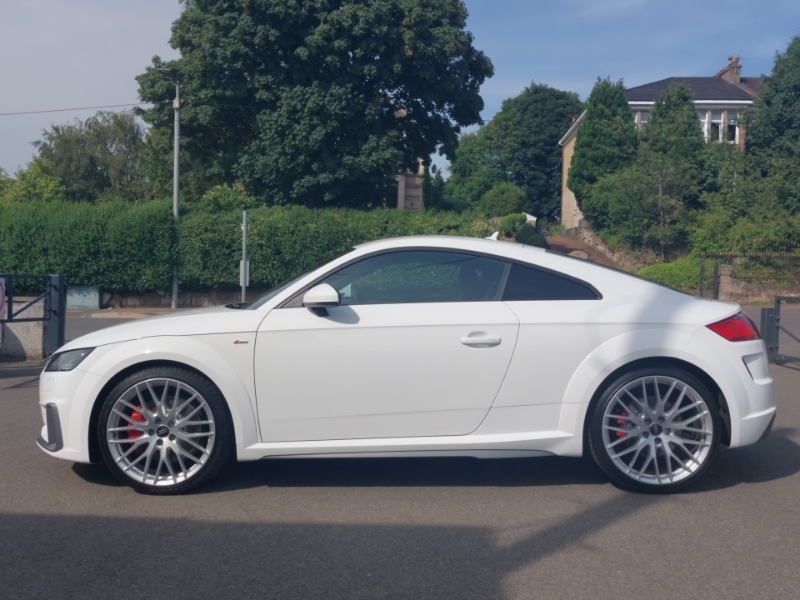 Audi TT 45 Tfsi Quattro S Line S Tronic White #4