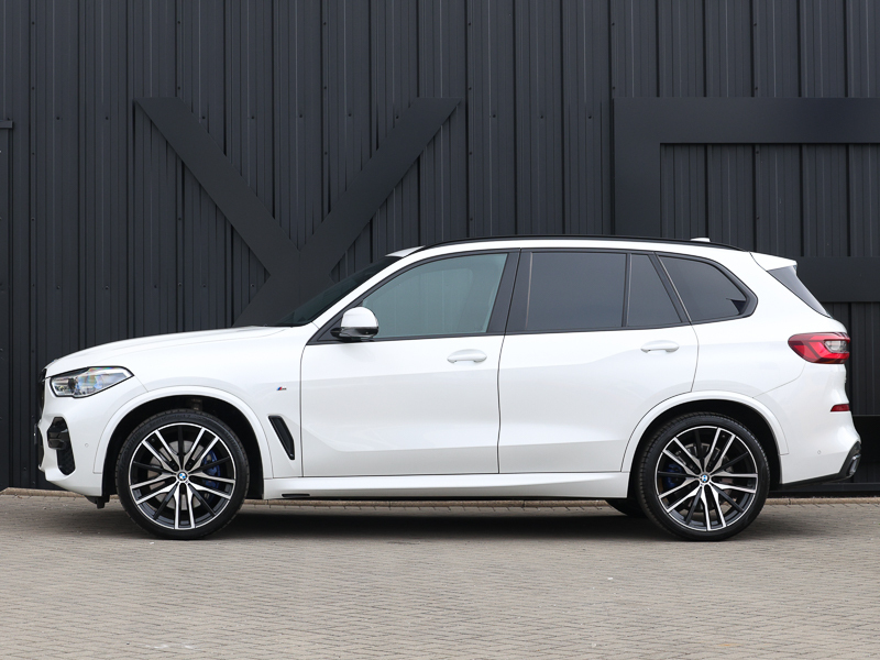 BMW X5 Xdrive40d Mht M Sport White #5