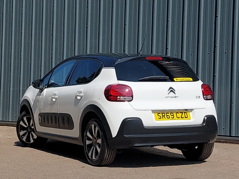 Citroen C3 1.2 Puretech 83 Flair SR69CZD White #2