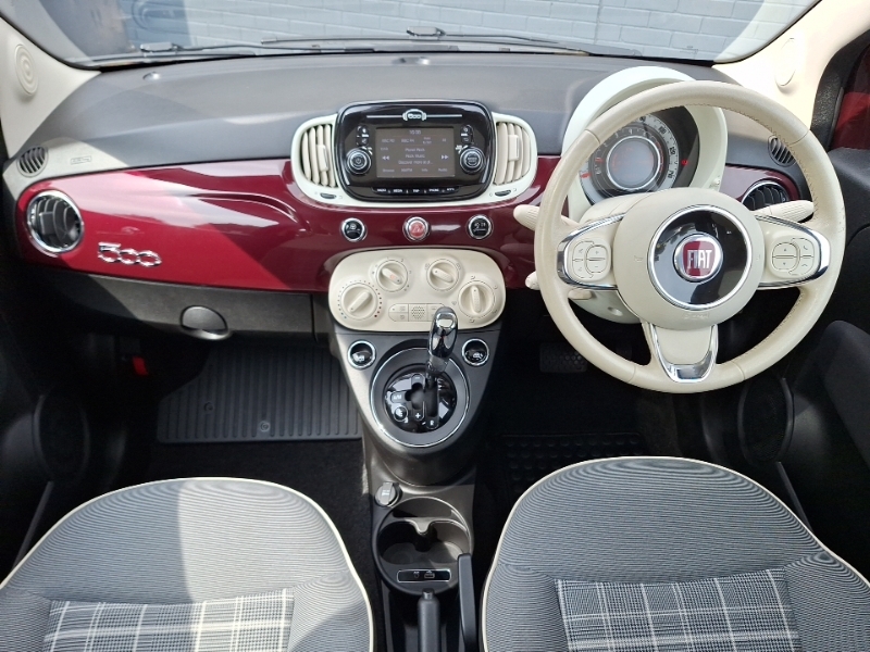 Fiat 500 1.2 Lounge Dualogic Red #3
