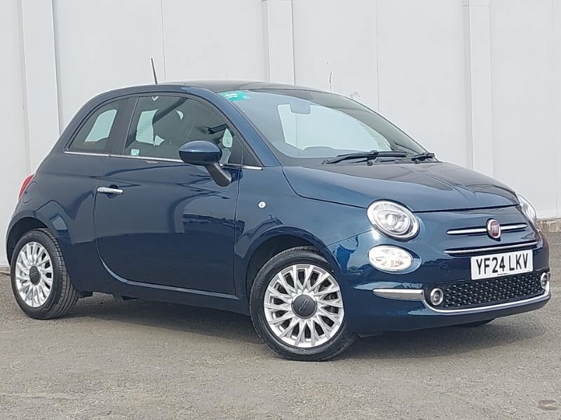 Fiat 500 Hatchback White #7