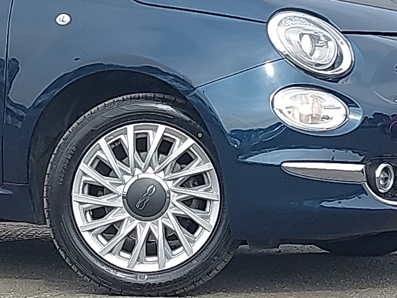Fiat 500 Hatchback White #17