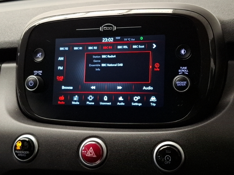 Fiat 500X Black #11