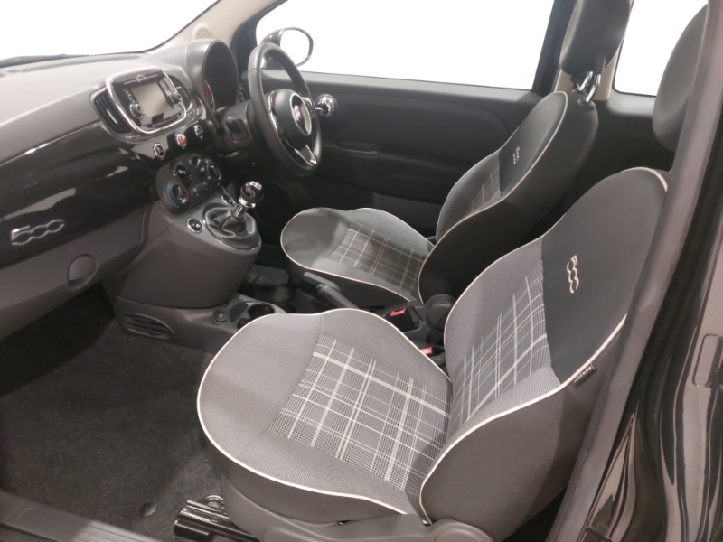 Fiat 500 1.2 Lounge Black #5