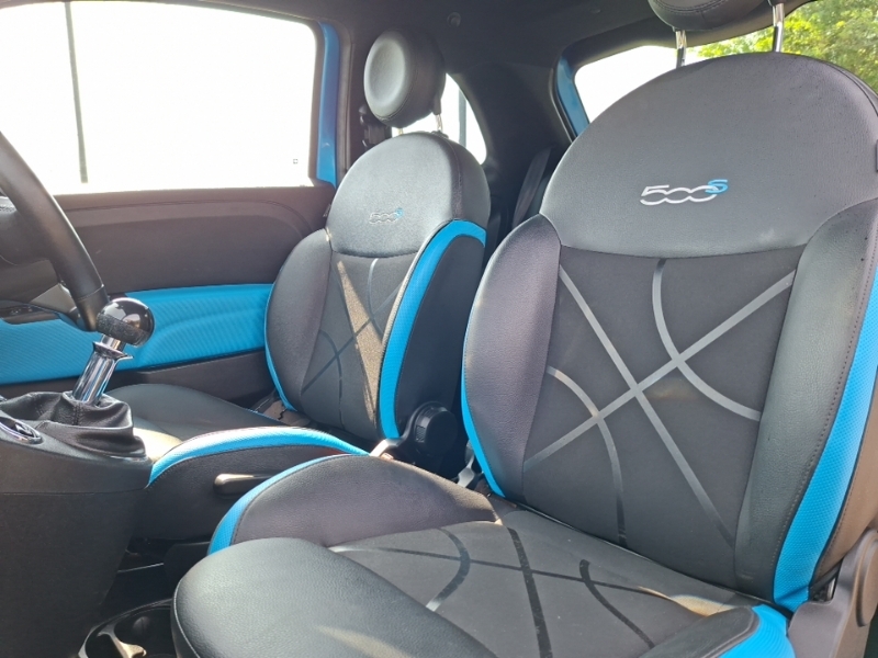 Fiat 500 1.2 S Blue #5