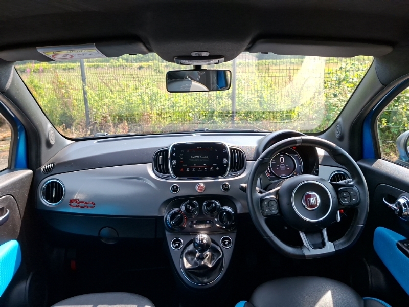 Fiat 500 1.2 S Blue #3