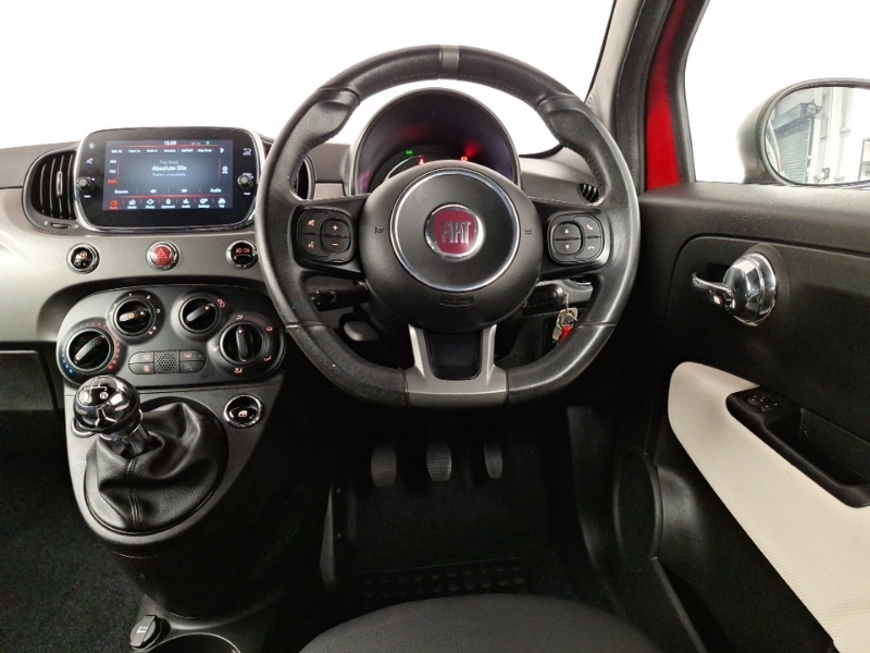 Fiat 500 Pop White #8