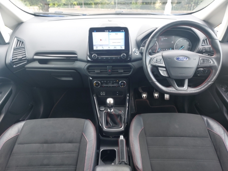 Ford Ecosport 1.0 Ecoboost 125 St-line SN67VBJ Blue #3