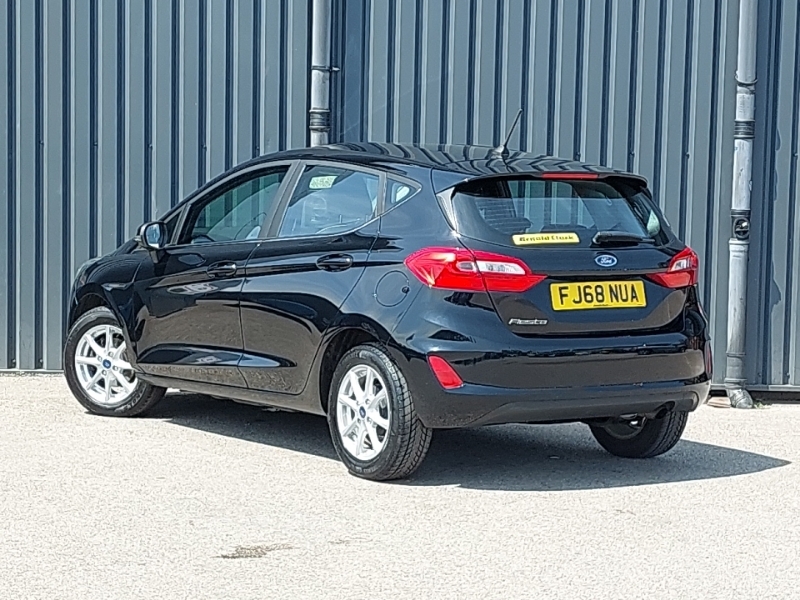 Ford Fiesta Hatchback White #2