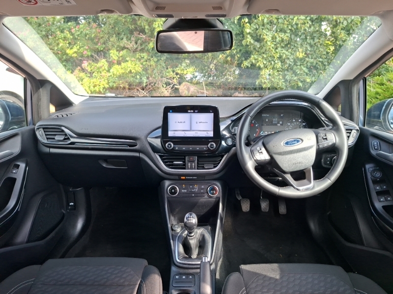 Ford Fiesta 1.0 Ecoboost Hybrid Mhev 125 Titanium BP23FMO Blue #3