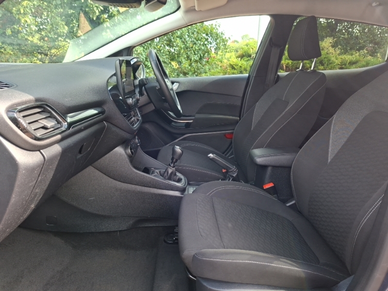 Ford Fiesta 1.0 Ecoboost Hybrid Mhev 125 Titanium BP23FMO Blue #5