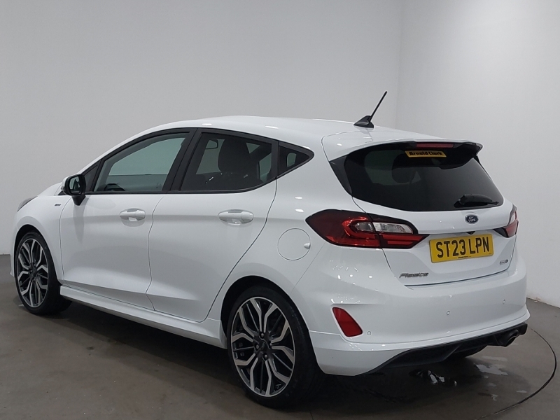 Ford Fiesta 1.0 Ecoboost Hybrid Mhev 125 St-line X White #2