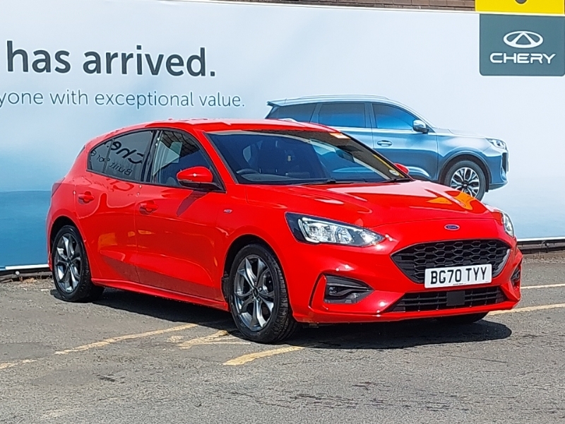 Ford Focus 1.5 Ecoblue 120 St-line Red