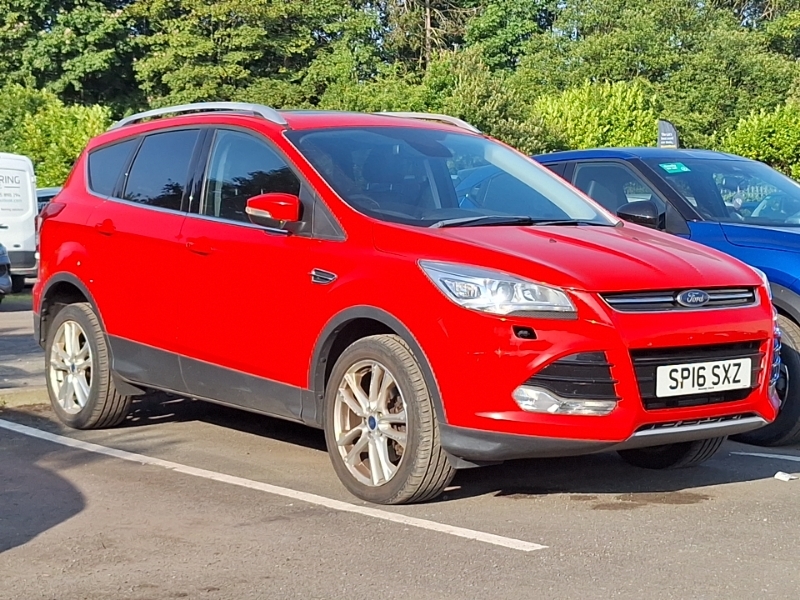Ford Kuga 2.0 Tdci 180 Titanium X Sport Red