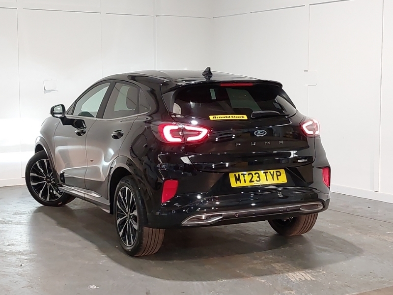 Ford Puma 1.0 Ecoboost Hybrid Mhev 155 St-line Vignale MT23TYP Black #2