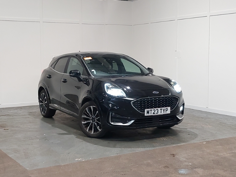Ford Puma 1.0 Ecoboost Hybrid Mhev 155 St-line Vignale Black