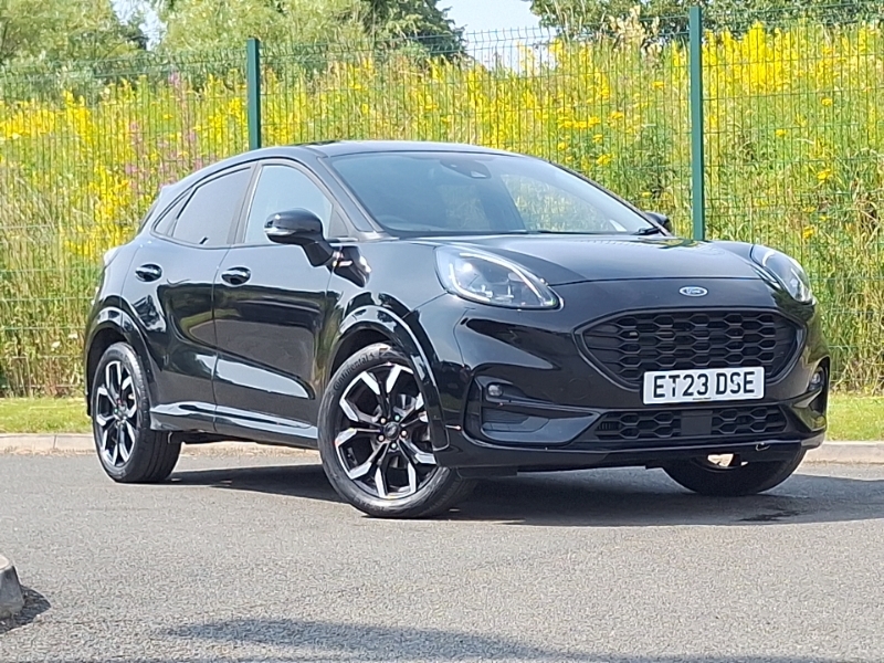 Ford Puma 1.0 Ecoboost Hybrid Mhev 155 St-line X Black