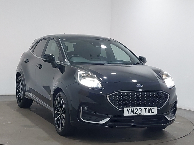 Ford Puma 1.0 Ecoboost Hybr Mhev 155 St-line Vignale Dct Black