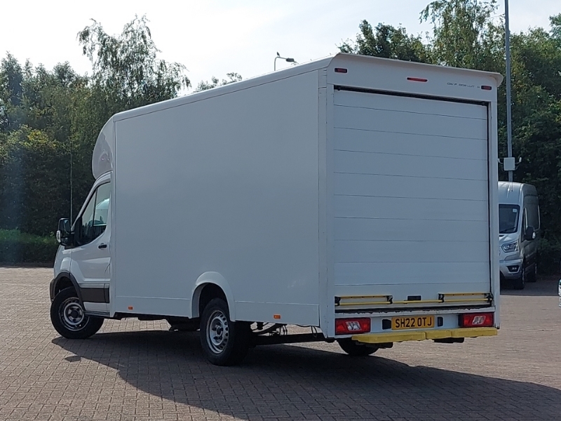 Ford Transit Custom 2.0 Ecoblue 130Ps Low Floor Luton Skeletal Van White #2