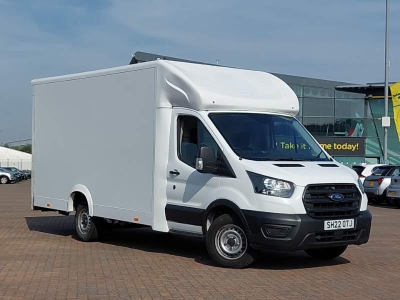 Ford Transit Custom 2.0 Ecoblue 130Ps Low Floor Luton Skeletal Van White