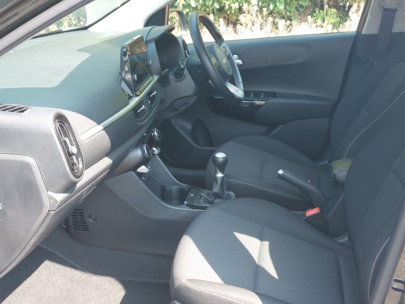 Kia Picanto 1.0 3 4 Seats Black #5