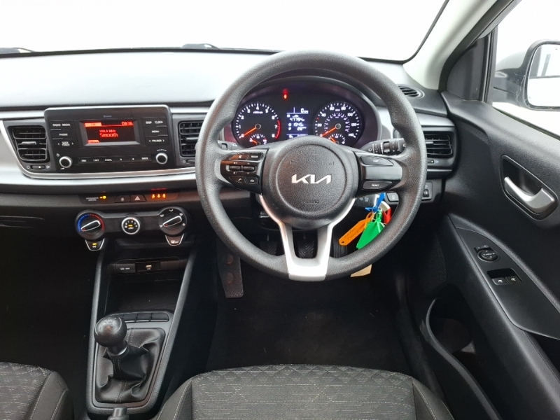 Kia RIO 1.2 Dpi 1 White #8
