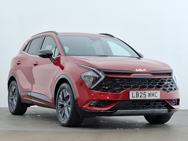 Kia Sportage 1.6T Gdi 207 Hev Gt-line Red
