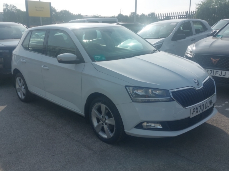 Skoda Fabia 1.0 Tsi Se L White