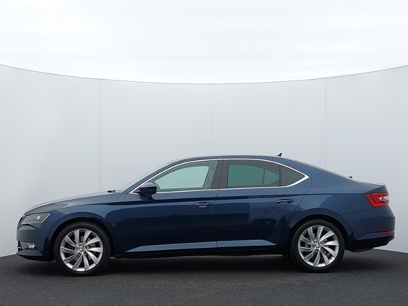 Skoda Superb 2.0 Tsi Se L Executive Dsg Blue #4