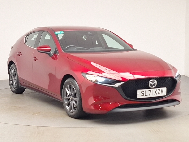Mazda 3 2.0 E-skyactiv G Mhev Se-l Lux Red