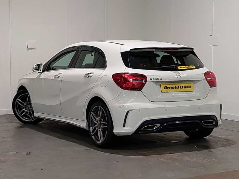 Mercedes-Benz A Class A180d Amg Line Premium White #2