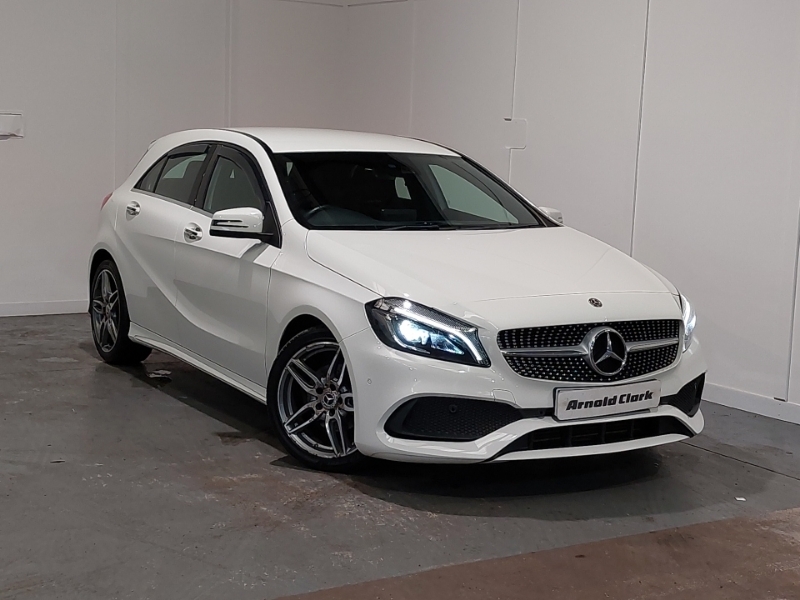 Mercedes-Benz A Class A180d Amg Line Premium White
