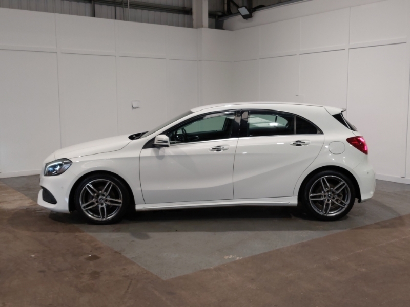 Mercedes-Benz A Class A180d Amg Line Premium White #4