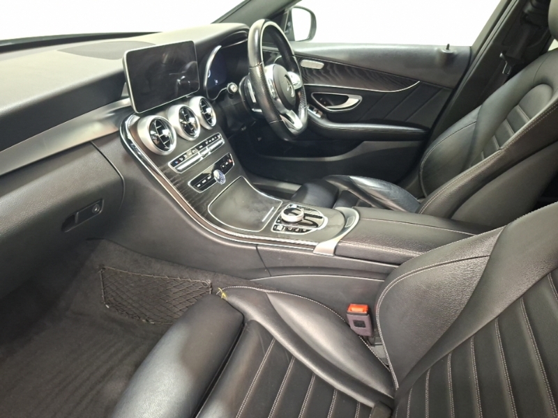 Mercedes-Benz C Class C200d Amg Line Black #5