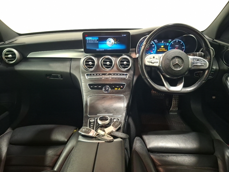Mercedes-Benz C Class C200d Amg Line Black #3
