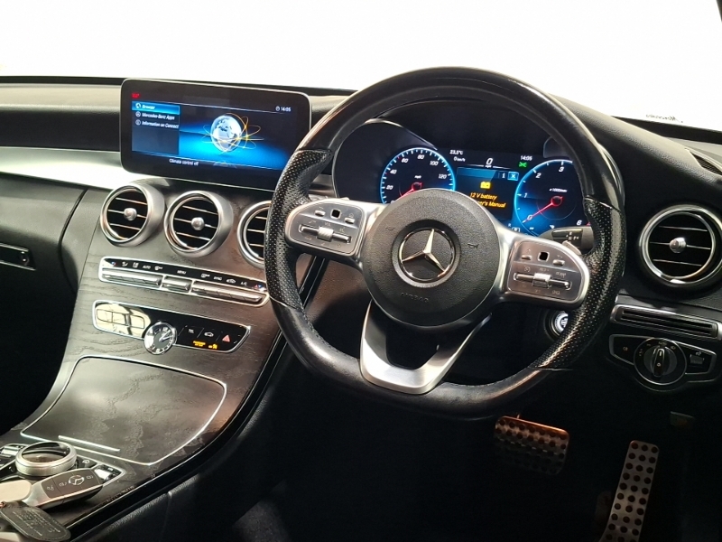 Mercedes-Benz C Class White #8