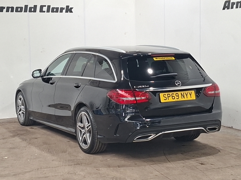 Mercedes-Benz C Class C200d Amg Line Black #2