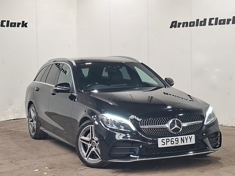 Mercedes-Benz C Class C200d Amg Line Black