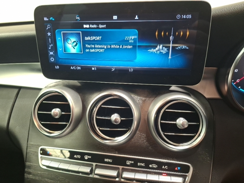 Mercedes-Benz C Class White #12