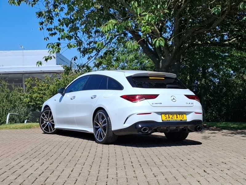 Mercedes-Benz CLA Class Cla 35 Premium 4Matic Tip White #2