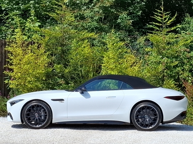 Mercedes-Benz SL Class Sl 43 Premium Plus White #4